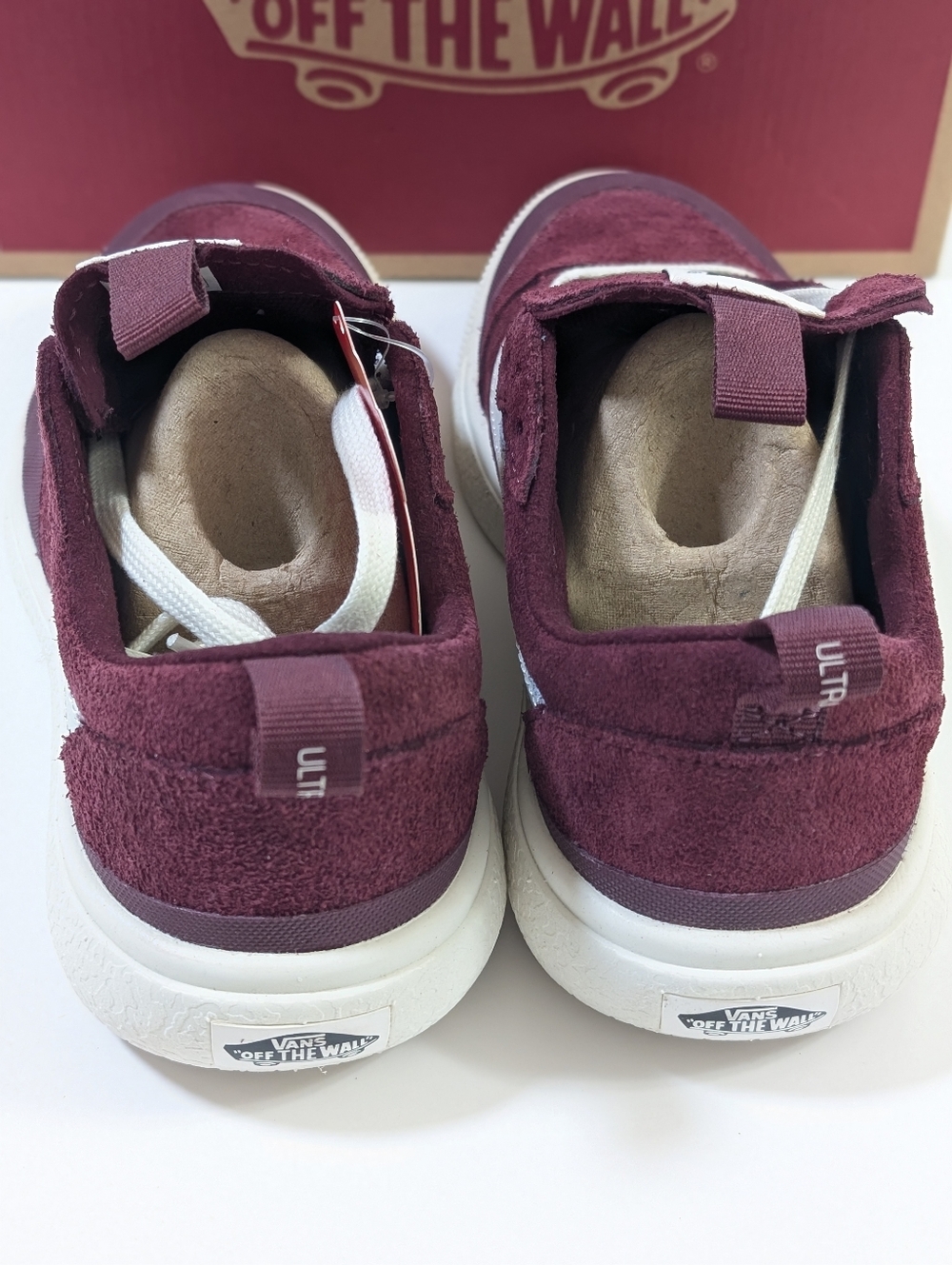 VANS, UltraRange Exo Sneakers, Port Royal/Marshmallow Suede, Unisex - Picture 4 of 7